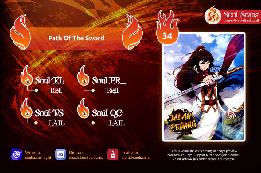 Path of the Sword Chapter 34 Gambar 1